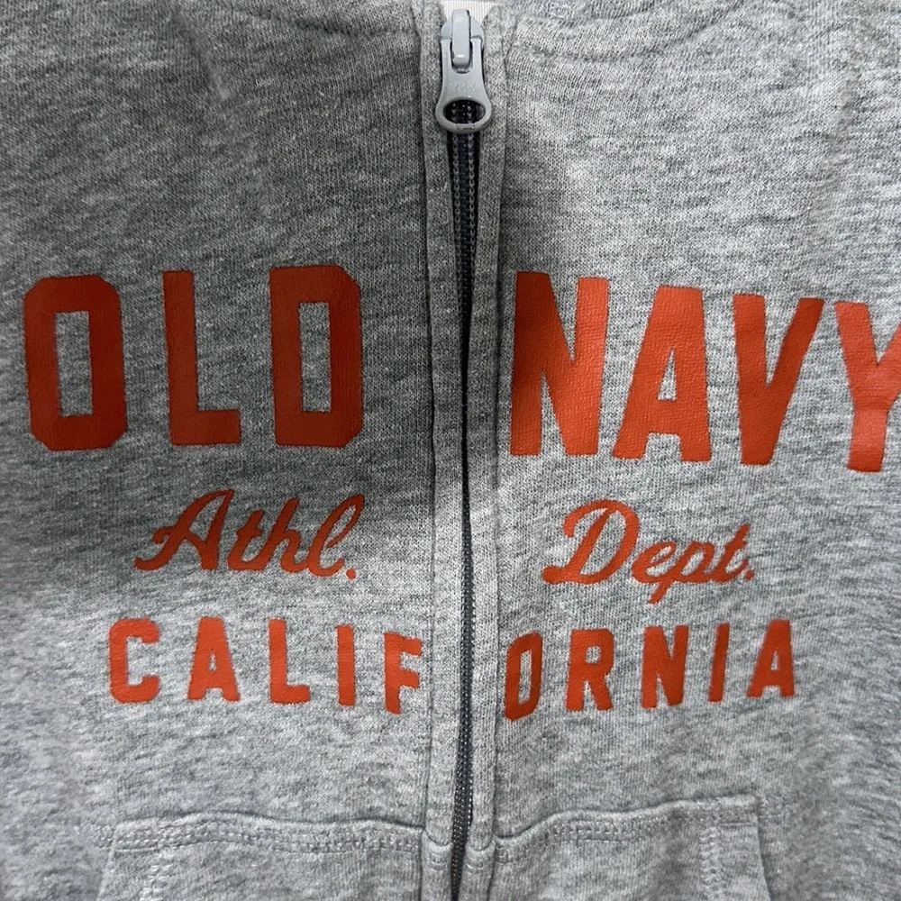 Old Navy Zip Hoodie‎ size 3 California athletic dept